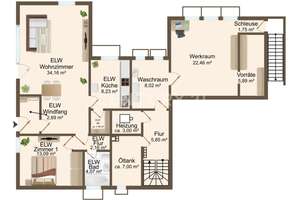 ** Naturparadies mit Potenzial ** Großzügiges Wohnhaus mit Einliegerwohnung & eigenem Wald – Die vollständige Adresse der Immobilie erhältst du vom Anbieter., 27729 Hambergen – Vorschaubild 14
