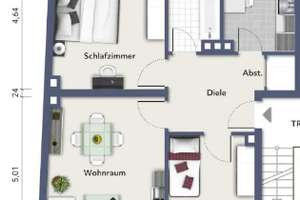 3-Raum Wohnung in guter Wohnlage von Essen-Stoppenberg – Ernestinenstr. 15, 45141 Stoppenberg, Essen – Vorschaubild 5