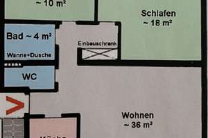 3-Zimmer-DG-Wohnung mit 2 Balkonen in Duisburg – Duissernstraße 33, 47058 Duissern, Duisburg – Vorschaubild 2