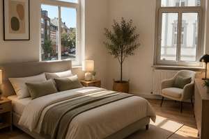 Helle bezugsfreie, renovierte 3,5-Zi-Altbauwohnung mit neuer EBK in Düsseldorf-Alt Eller – Die vollständige Adresse der Immobilie erhältst du vom Anbieter., 40229 Eller, Düsseldorf – Vorschaubild 7