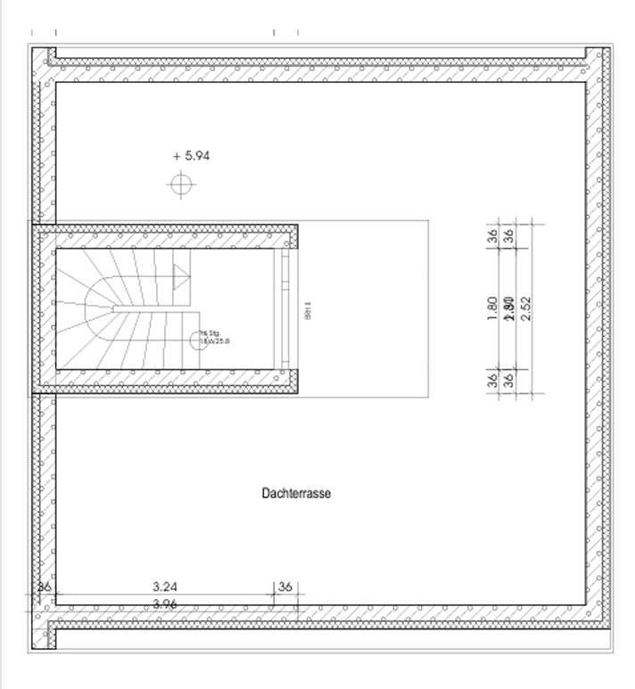 Grundriss Dachgeschoss