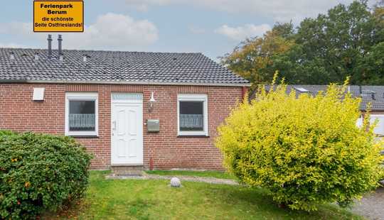 Bild von Ansprechende Doppelhaushälfte im Ferienpark Berum – ideal als Zweitwohnsitz oder zur Eigennutzung!