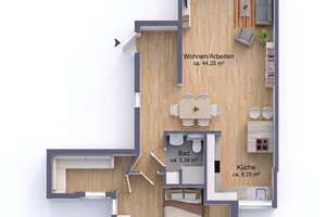 Einzigartiges Wohnen über den Dächern - Loft-Charakter trifft Gründerzeitcharme in Hoheluft-Ost – Die vollständige Adresse der Immobilie erhältst du vom Anbieter., 20251 Hoheluft-Ost, Hamburg – Vorschaubild 28