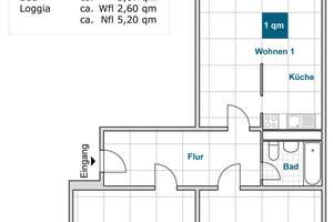 Das Glück hat ein Zuhause: großzügige 3-Zimmer-Wohnung – Berzdorfer Str. 20, 1239 Prohlis-Nord, Dresden – Vorschaubild 1
