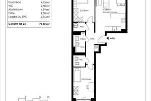 Bezugsfertig! Elegante, barrierefreie 3-Zimmer-Wohnung mit Loggia und Fußbodenheizung – Roelckestraße 111, 13086 Weißensee, Berlin – Vorschaubild 10