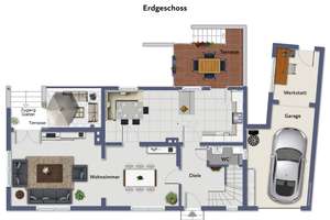 Bad Honnef! Einfamilienhaus in idyllischer Randlage - sanierungsbedürftig! – Die vollständige Adresse der Immobilie erhältst du vom Anbieter., 53604 Bad Honnef – Vorschaubild 16