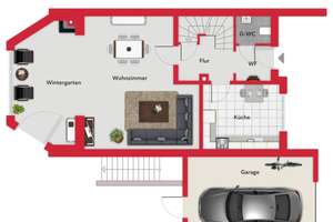 Ansprechendes Reihenendhaus mit Garage auf großem Grundstück – Die vollständige Adresse der Immobilie erhältst du vom Anbieter., 26127 Bürgerfelde, Oldenburg (Oldenburg) – Vorschaubild 30