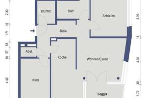 Zwischen Rhein und Parkinsel – moderne 3,5-Zimmer-Wohnung mit zwei Tiefgaragenstellplätzen! – 67061 Süd, Ludwigshafen am Rhein – Vorschaubild 31