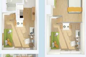 Lifestyle Studenten-Apartment in München – Breslauer Str. 3, 80992 Moosach-Bahnhof, München – Vorschaubild 3