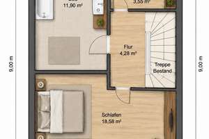 Platz für neue Ideen: Mittelreihenhaus in München Perlach – Die vollständige Adresse der Immobilie erhältst du vom Anbieter., 81735 Ramersdorf, München – Vorschaubild 20