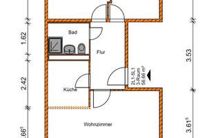 Provisionsfrei: tolle 3-Raumwohnung mit Balkon – Mechthildstraße 45, 39128 Neustädter Feld, Magdeburg – Vorschaubild 4