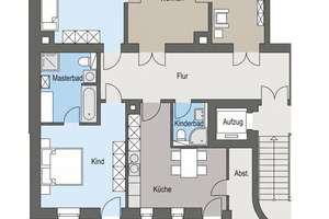 4-Zimmer-Altbauwohnung mit Balkon in zentraler Lage – 4109 Zentrum-West, Leipzig – Vorschaubild 8