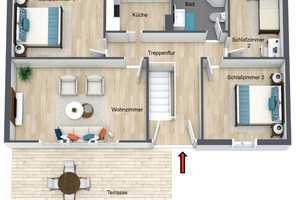 vollunterkellertes Einfamilienhaus incl. Garage und tollem Garten in Ortsrandlage – Waltershäuser Straße 60a, 99869 Gotha (Kreis) – Vorschaubild 5