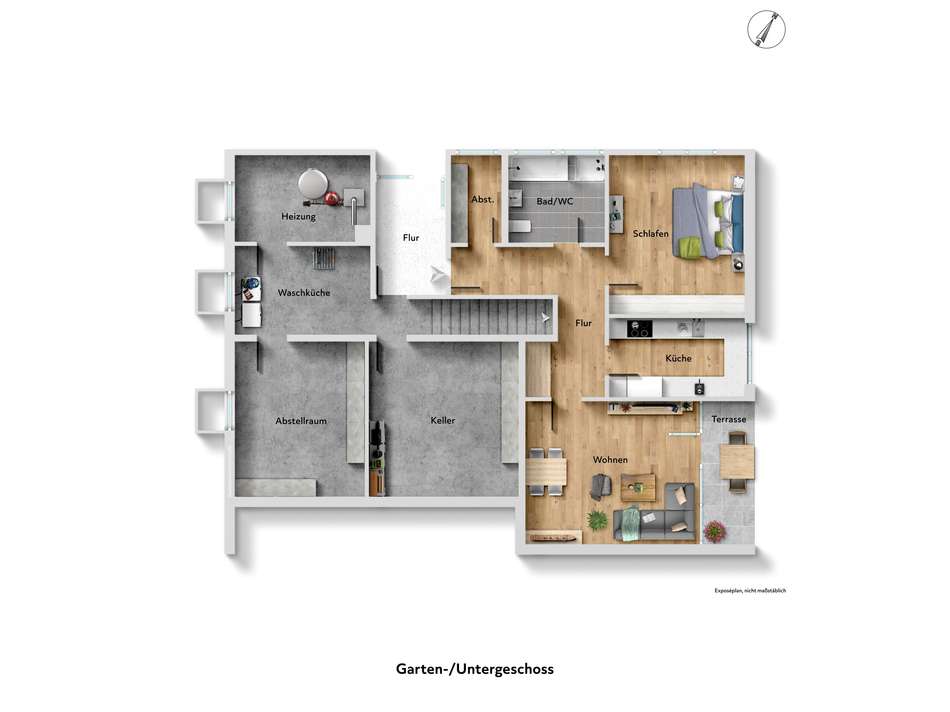 Unter-Gartengeschoss