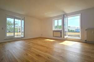 Helle 4-Zimmer Wohnung mit 128m² (Penthouse-Ebene) mit 44m² Dachterrasse in Johanneskirchen