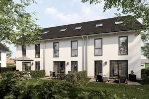 Bauantrag vorhanden! Schnell sein und KfW55 Förderung sichern - Reihenmittelhaus in Klosterlechfeld – Die vollständige Adresse der Immobilie erhältst du vom Anbieter., 86836 Klosterlechfeld – Vorschaubild 1