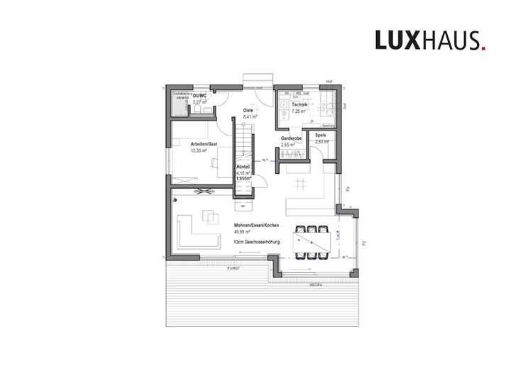 Grundriss Erdgeschoss