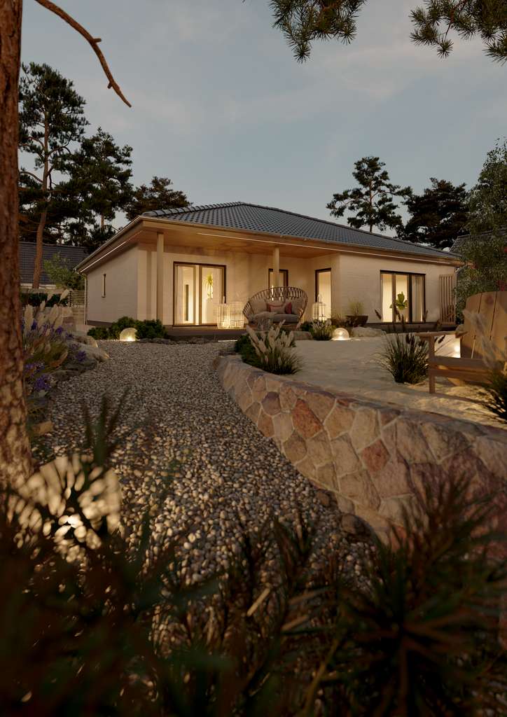 Immobilie in Geiselhöring - Moderner Bungalow – komfortabel wohnen ohne Kostenrisiko - Bild 0