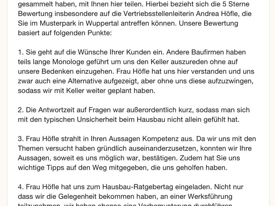 Bewertung