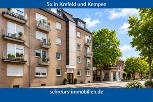 Kapitalanlage in Bestlage - 3-Zi.-Whg. mit Südwest-Loggia, Tiefgarage und Aufzug in Krefeld-Bockum!