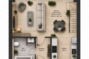Vom Webstuhl zum Lieblingsplatz - einzigartiges Loft mit Industriecharme. – Die vollständige Adresse der Immobilie erhältst du vom Anbieter., 4229 Schleußig, Leipzig – Vorschaubild 6