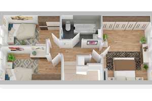 Renditeobjekt in Hiltrup: Vermietete 4-Zimmer-Maisonette mit Balkon und TG-Stellplatz – Münster – Vorschaubild 4