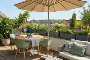 Über den Dächern des Malerviertels –Wunderschöne Dachgeschosswohnung mit traumhafter Terrasse – Die vollständige Adresse der Immobilie erhältst du vom Anbieter., 38106 Östliches Ringgebiet, Braunschweig – Vorschaubild 2