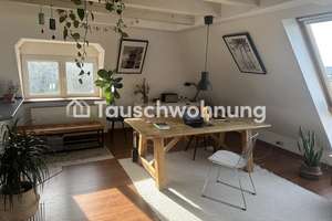 Tauschwohnung: Dachgeschosswohnung- + Garage Panoramablick Stuttgart Ost