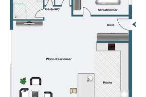Licht, Raum und Wohngefühl - kernsanierter Bungalow mit offenem Wohnkonzept – 21365 Adendorf – Vorschaubild 11