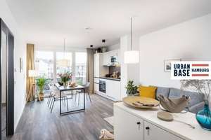 Willkommen am Puls der Hansestadt: Vollmöbliertes 2-Zimmer-Apartment mit EBK, BALKON, ALL-IN-MIET...