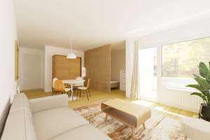 Wohnen in zentraler Wohnlage von Stuttgart-Sommerrain: 1-Zimmer-Appartement mit sonnigem Balkon!