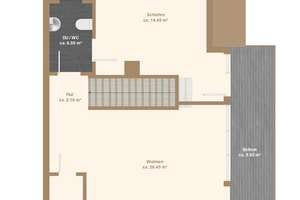 Lichtdurchflutete Maisonette-Wohnung mit Balkon und Gartennutzung im beliebten Dresden-Bühlau! – Die vollständige Adresse der Immobilie erhältst du vom Anbieter., 1324 Bühlau/Weißer Hirsch, Dresden – Vorschaubild 13