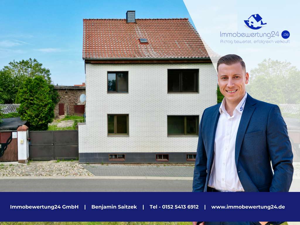 Immobilie in Barby - Einfamilienhaus mit großzügigem Grundstück in Calbe (Saale) - Bild 0