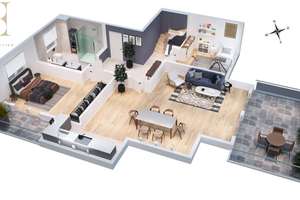 Neuwertige 4-Zimmer-Gartenwohnung mit hochwertiger Ausstattung und über 200 qm Garten – Die vollständige Adresse der Immobilie erhältst du vom Anbieter., 81377 Großhadern, München – Vorschaubild 22