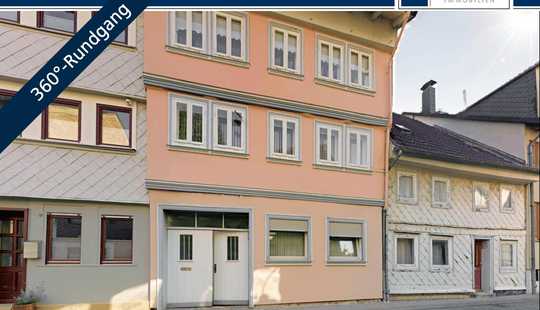 Bild von Wohn- und Geschäftshaus mit Zufahrtsmöglichkeit