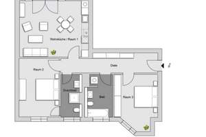 Ottensen erleben: 3 Zimmer Wohnung mit Loggia und Einbauküche in Hamburg Altona – Die vollständige Adresse der Immobilie erhältst du vom Anbieter., 22763 Ottensen, Hamburg – Vorschaubild 9