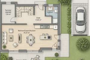 H5 | Neuwertige DHH mit EBK und top Energieeffizienz in Nittendorf/Undorf. Frei ab 01.08. – Die vollständige Adresse der Immobilie erhältst du vom Anbieter., 93152 Nittendorf – Vorschaubild 22