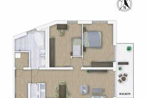 FRIEDERICH – Neubau in Laurensberg:Attraktive Etagenwohnung mit großem Balkon im Laurentius Quartier – Aachen – Vorschaubild 7