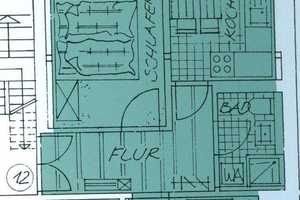 Frei ab 1.9.25 -  2.Zi.-Whg. /  Bad mit Dusche / Laminat ! – Helmholzstraße 48, 9131 Chemnitz – Vorschaubild 14
