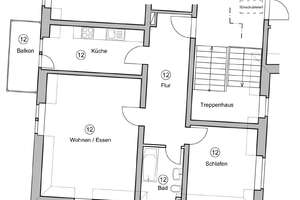 Ihr neues Investment: Eigentumswohnung zuverlässig vermietet in Striesen – Die vollständige Adresse der Immobilie erhältst du vom Anbieter., 1277 Striesen-Ost, Dresden – Vorschaubild 2