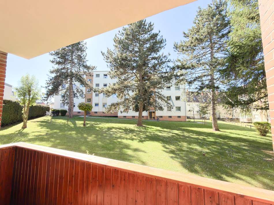 Überdachter Balkon