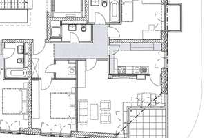 Stilvolle, neuwertige 3-Zimmer-Wohnung mit Balkon und EBK in Neustadt, Hamburg – Neustädter Neuer Weg 20, 20459 Neustadt, Hamburg – Vorschaubild 2