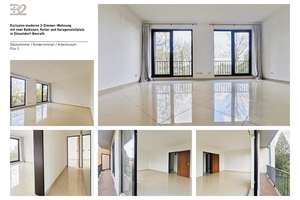 Moderne 3-Zimmer-Wohnung mit zwei Balkonen, Keller und Garagenstellplatz in Düsseldorf-Benrath – 40597 Benrath, Düsseldorf – Vorschaubild 13