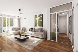 Sehr schöne 3,5-Zimmer Wohnung mit 2 Bädern und 2 Balkonen