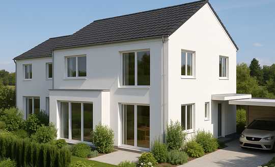 Neubauprojekt - Doppelhaushälfte 1 in Pfullingen