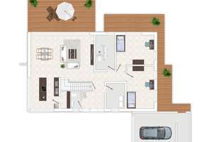 Außergewöhnliche  Stadtvilla, mit schöner Aussicht, individuell planbar – Die vollständige Adresse der Immobilie erhältst du vom Anbieter., 53127 Ippendorf, Bonn – Vorschaubild 3