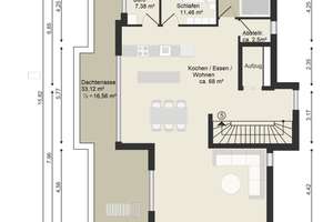 Penthouse mit Dachgarten und Rundumblick – Die vollständige Adresse der Immobilie erhältst du vom Anbieter., 65193 Nordost, Wiesbaden – Vorschaubild 8