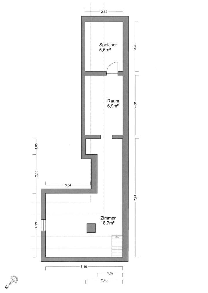 Grundriss Dachgeschoss