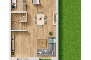 Modernes Neubau-Reihenhaus in Augustfehn – Die vollständige Adresse der Immobilie erhältst du vom Anbieter., 26689 Apen – Vorschaubild 9