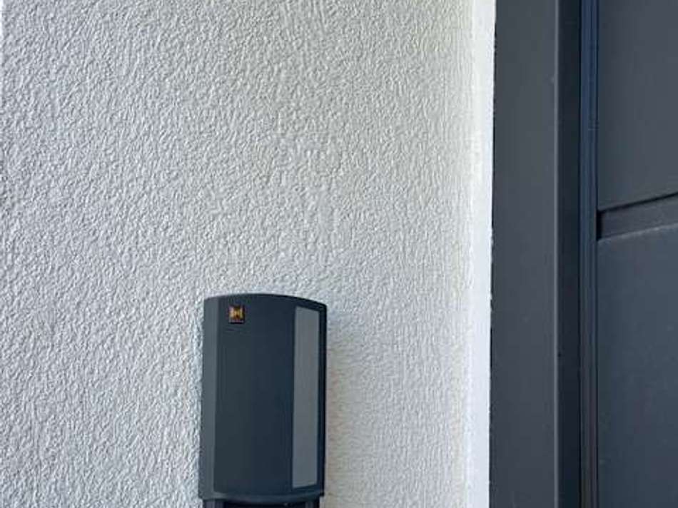 Gadget an der Garage